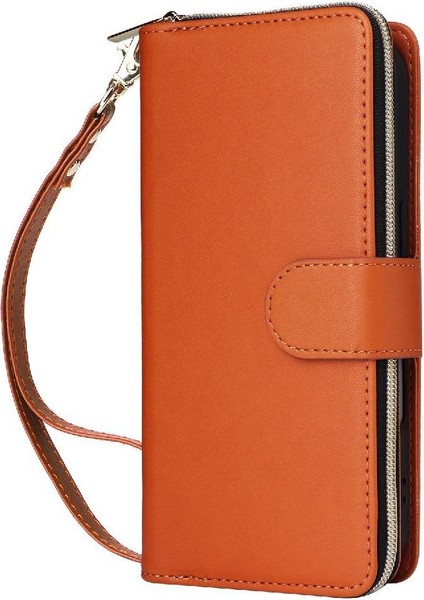 IPhone 13 Pro Max Cüzdan Kılıf 9 Kart Tutucu Crossbody ile Uyumlu ve (Yurt Dışından)