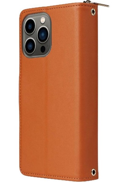 IPhone 13 Pro Cüzdan Kılıf Fermuarlı Cebi Bilek Kayışı ile Uyumlu 9 (Yurt Dışından) indirimleri