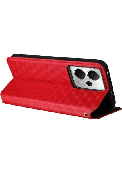 14 5g Cüzdan Manyetik Kapatma Kart Yuvaları Tutucu Pu 3D Için Kılıf (Yurt Dışından)