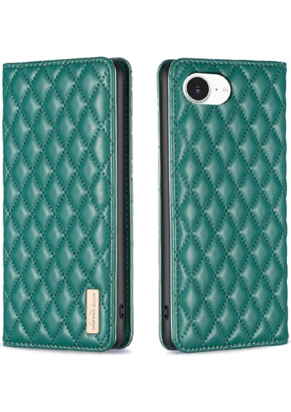 IPhone 16E Manyetik Kapatma Cüzdan Tam Koruma Kartı Flip Case (Yurt Dışından)