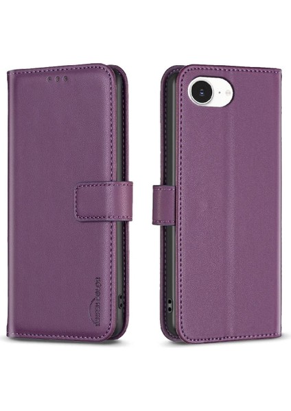 IPhone 16E Çok Renkli Çoklu Kart Yuvası Cüzdan Deri Çanta Flip Case (Yurt Dışından)