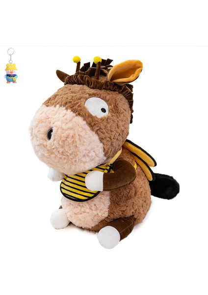 Küçük Eşek Peluş Oyuncak Sevimli Bez Bebek Arı Eşek Bebek (Yurt Dışından)