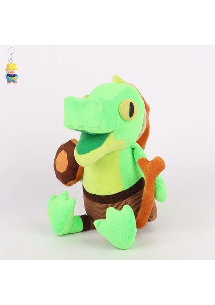 Lil Gator Plush Küçük Timsah Macera Oyunu Çevresel Peluş Oyuncak Bebek (Yurt Dışından)