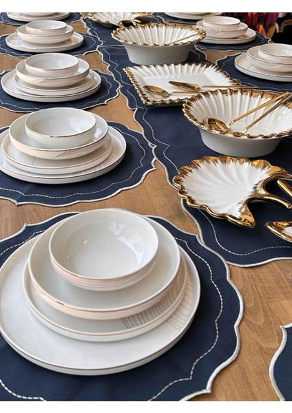 Yemek Takımı Modern Line 86 Parça 12 Kişilik