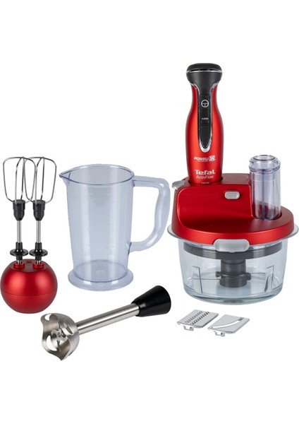 Powelix Activflow Expert 1500 W Blender Seti - Kırmızı