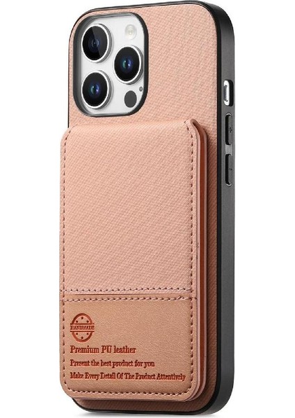 IPhone 16 Pro Vaka Cüzdan Darbeye Dayanıklı Rfıd Engelleme Durumda ile Uyumlu (Yurt Dışından) modelleri