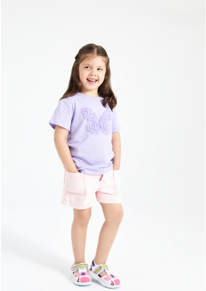 Flow Iı Hafif Kız Okul Öncesi Beyaz/pembe Sandalet