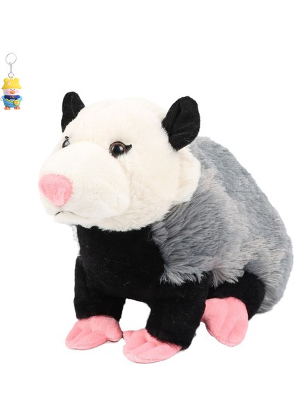 Opossum Plush Possum Simülasyon Büyük Fare Peluş Bebek Karikatür Hayvan Bebek (Yurt Dışından)