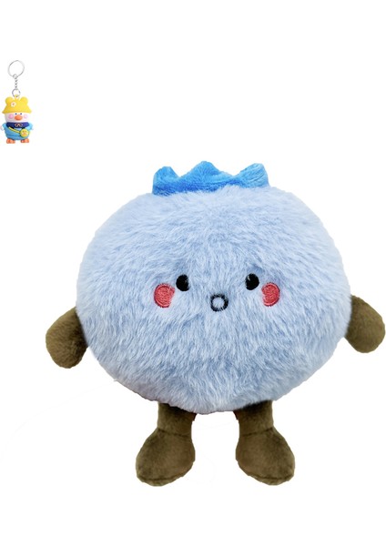 Blueberry Plush Yaban Mersini Peluş Kolye Peluş Bebek Bebek (Yurt Dışından)
