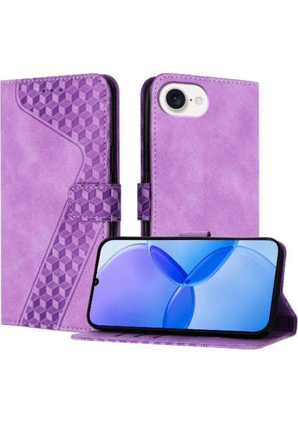 Telefon Kılıfı IPhone 16E Kickstand Kart Yuvaları Kapak Cüzdan Flip Folio (Yurt Dışından)