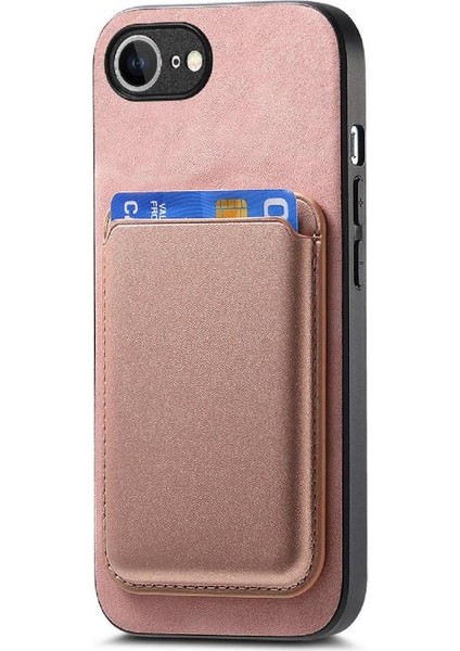 IPhone 16E Ayrılabilir Kart Sahibi Kart Sahibi Güçlü Manyetik Kılıf (Yurt Dışından)