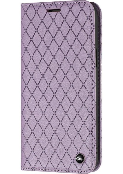 IPhone 16E Iş Manyetik Kabuk Cüzdan Flip Kart Yuvaları Tutucu Kılıf (Yurt Dışından)