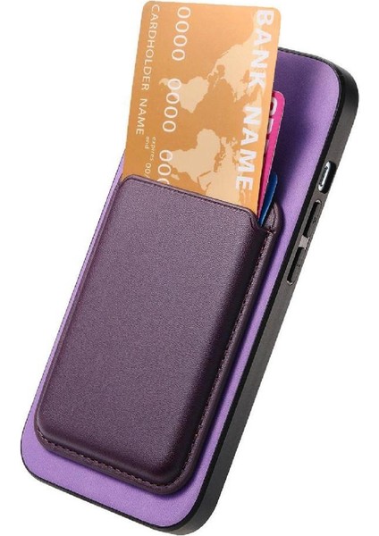 IPhone 16E Ayrılabilir Kart Sahibi Kart Sahibi Güçlü Manyetik Kılıf (Yurt Dışından)