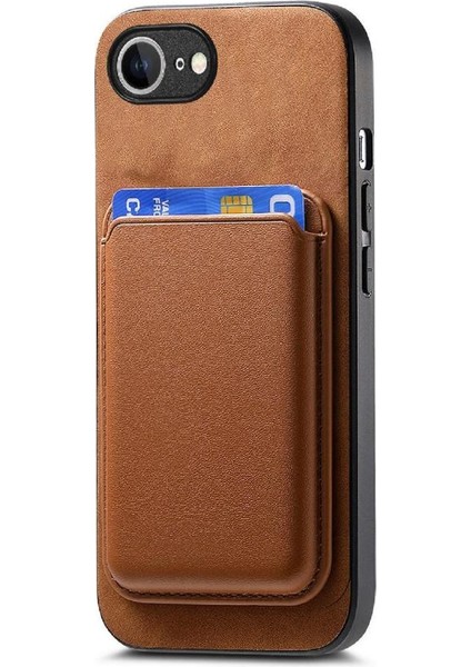 IPhone 16E Ayrılabilir Kart Sahibi Kart Sahibi Güçlü Manyetik Kılıf (Yurt Dışından)