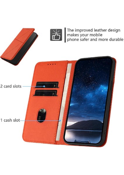 Kart Yuvaları ile IPhone 16E Anti-Parmak Izi Mat Doku Kılıf ve (Yurt Dışından)