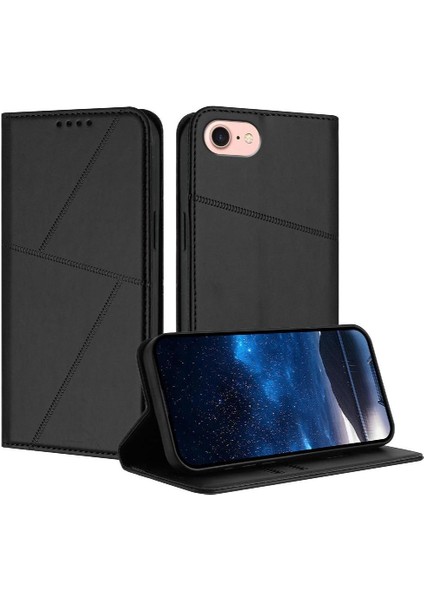 Kart Yuvaları ve Kickstand Anti-Parmak Izi Mat ile IPhone 6 Kılıf (Yurt Dışından)