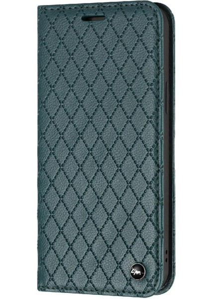 IPhone 16E Iş Manyetik Kabuk Cüzdan Flip Kart Yuvaları Tutucu Kılıf (Yurt Dışından)