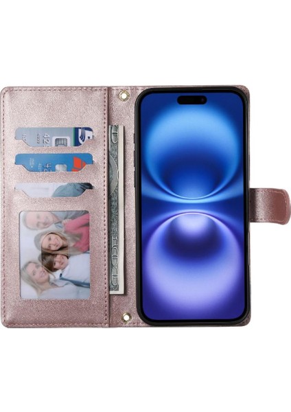 IPhone 13 Mini Kılıf ile Uyumlu Darbeye Dayanıklı Cüzdan Çift Sapanlar Zarif (Yurt Dışından) indirimleri