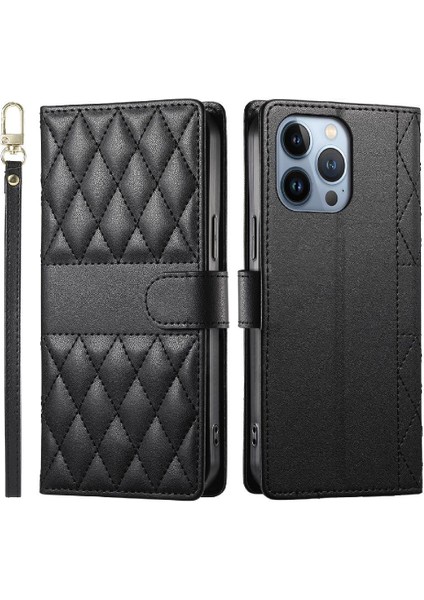 IPhone 13 Pro Max Kılıf Darbeye Dayanıklı Cüzdan Deri Çanta ile Uyumlu (Yurt Dışından) modelleri