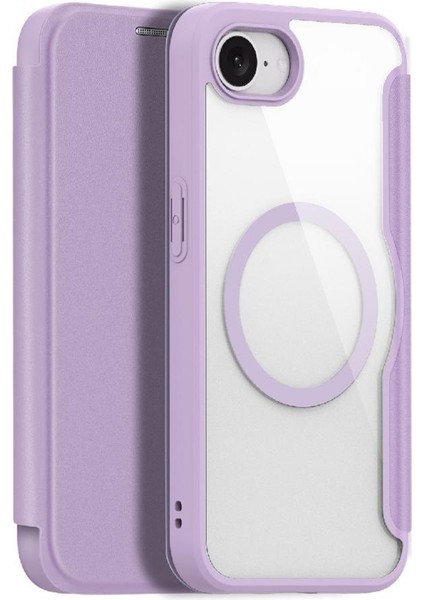 Flip Folio Cüzdan Kılıf IPhone 16E Pu Deri Kapak Rfıd Engelleme Kart Yuvası (Yurt Dışından)