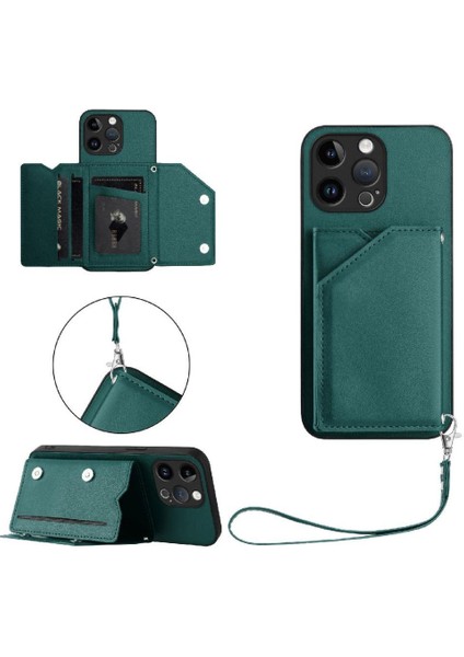 IPhone 15 Pro Max Doğru Insizyon Kickstand Fonksiyonu Uyumlu Kılıf (Yurt Dışından)