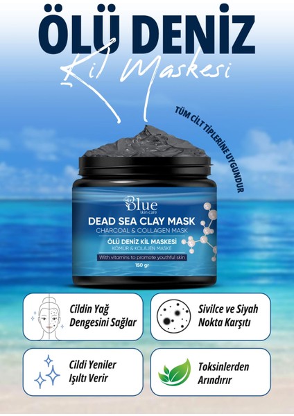 Collagen Ölüdeniz Kil Maskesi Sivilce ve Siyah Nokta Karşıtı 150 gr