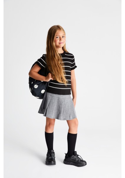 Dublin Hafif Kız Çocuk Siyah Sneaker