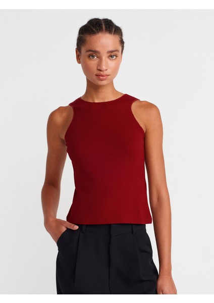 21129 Kolsuz Top-Açık Bordo