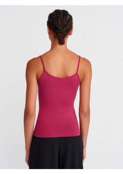 20901 Ince Askılı Poliamid Top-Koyu Fuşya fiyatları