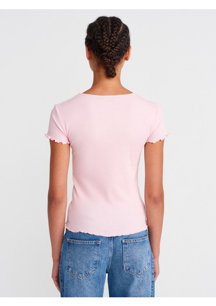 31935 Kısa Kollu T-Shirt-Toz Pembe fiyatları