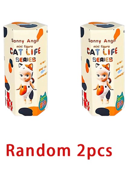 Kedi Kör Sonny Angel Kediler Yaşam Aksiyon Figürleri Oyuncaklar Süsler Hayranları Çocuklar Noel I Rastgele Gönder Sonny Angel 2 Adet (Yurt Dışından)