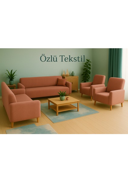 Maksi Çekyat Örtüsü, Kaymaz, Terletmez, Yakmaz, 3+3+1+1