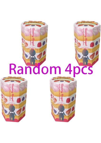 Yeni Sonny Angel Kör Pastası Koleksiyonu Gelgit Oyuncakları Şanslı Noel Hediyesi Yeni Yıl I Srdg-Random 4 Adet (Yurt Dışından)