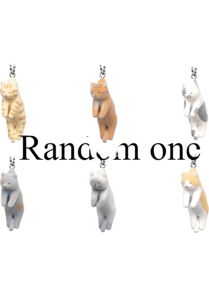 Qualıa Akın Kediler Sevimli Kitty Kolye Heykelcik Gashapon Kapsül Oyuncaklar Koleksiyon Çanta Cüzdanlar Dekorasyon Kör Kız Renk:rastgele Bir (Yurt Dışından)