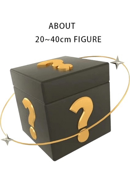 Dragon Ball Figür Anime Kutusu Kör Şans Kutusu Goku Frieza Vegeta Broly Süper Saiyan 1 Adet 20-40 cm (Yurt Dışından)