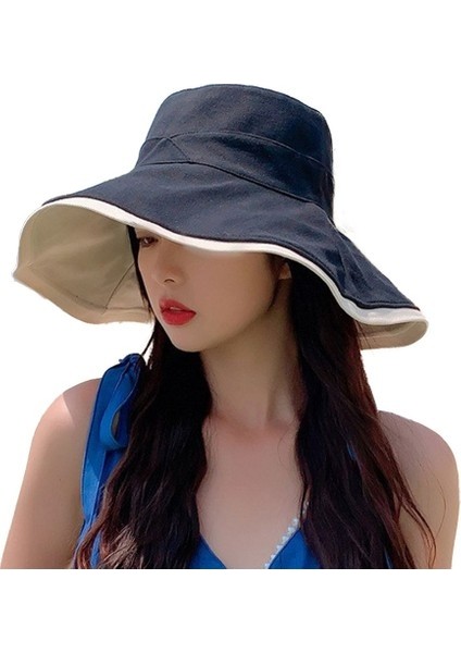 Geniş Balıkçı Şapkası - Yazlık Güneş Koruyucu Şapka - Anti-Ultraviyole (Yurt Dışından)