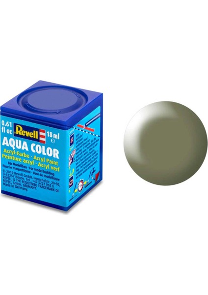 Nessiworld Revell 362 - Aqua Color Greyish Green Boya- 18 ml