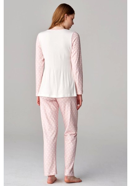 Feyza 4677 3'lü Lohusa Pijama Takımı modelleri