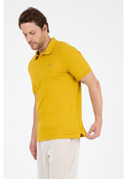 %95 Pamuk %5 Elastan Slim Fit Kısa Kollu Rahat Kumaş Nefes Alabilir Erkek Polo Yaka T-Shirt 0002 fiyatları