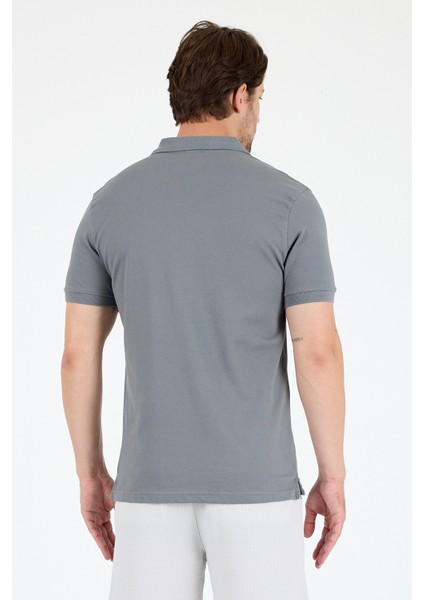 %95 Pamuk %5 Elastan Slim Fit Kısa Kollu Rahat Kumaş Nefes Alabilir Erkek Polo Yaka T-Shirt 0002 indirimleri