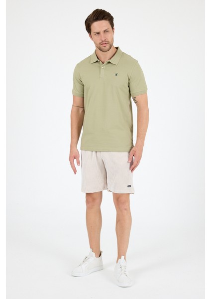 %95 Pamuk %5 Elastan Slim Fit Kısa Kollu Rahat Kumaş Nefes Alabilir Erkek Polo Yaka T-Shirt 0002 modelleri