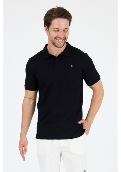 %95 Pamuk %5 Elastan Slim Fit Kısa Kollu Rahat Kumaş Nefes Alabilir Erkek Polo Yaka T-Shirt 0002 fiyatları