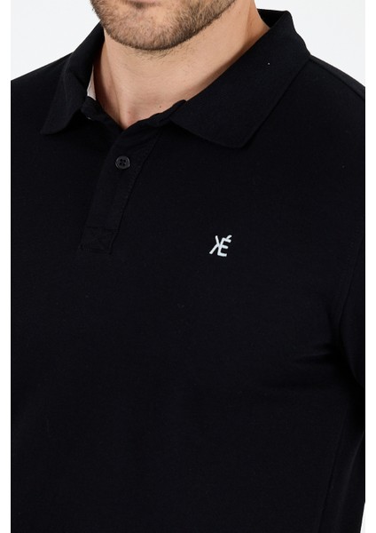 %95 Pamuk %5 Elastan Slim Fit Kısa Kollu Rahat Kumaş Nefes Alabilir Erkek Polo Yaka T-Shirt 0002 fırsatları