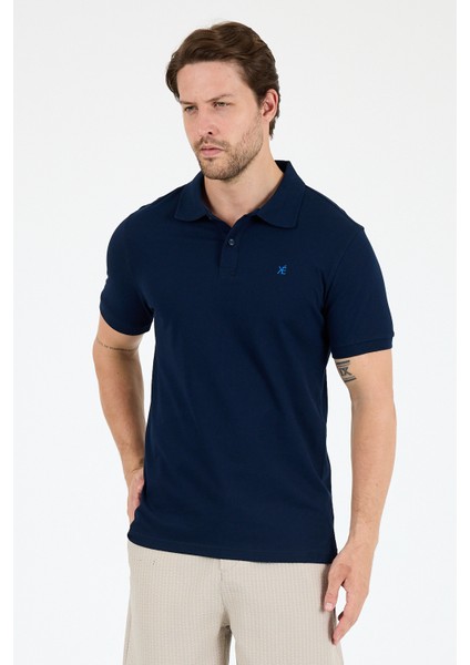 %95 Pamuk %5 Elastan Slim Fit Kısa Kollu Rahat Kumaş Nefes Alabilir Erkek Polo Yaka T-Shirt 0002 fiyatları