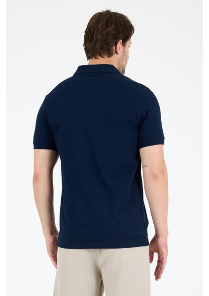 %95 Pamuk %5 Elastan Slim Fit Kısa Kollu Rahat Kumaş Nefes Alabilir Erkek Polo Yaka T-Shirt 0002 indirimleri