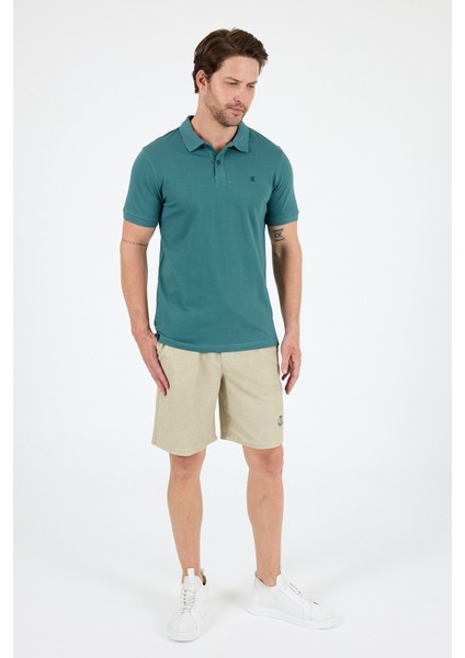 %95 Pamuk %5 Elastan Slim Fit Kısa Kollu Rahat Kumaş Nefes Alabilir Erkek Polo Yaka T-Shirt 0002 modelleri