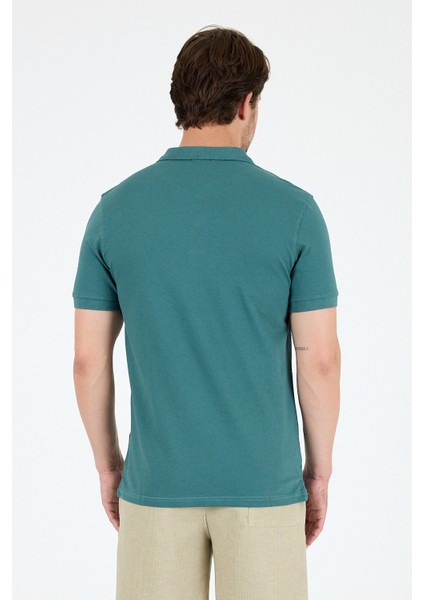 %95 Pamuk %5 Elastan Slim Fit Kısa Kollu Rahat Kumaş Nefes Alabilir Erkek Polo Yaka T-Shirt 0002 indirimleri