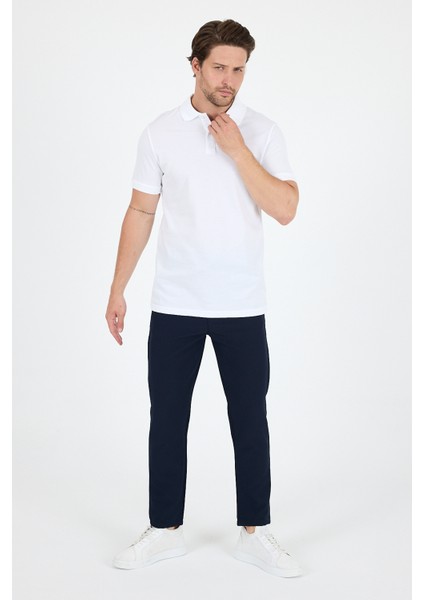 %95 Pamuk %5 Elastan Slim Fit Kısa Kollu Rahat Kumaş Nefes Alabilir Erkek Polo Yaka T-Shirt 0002 fiyatları