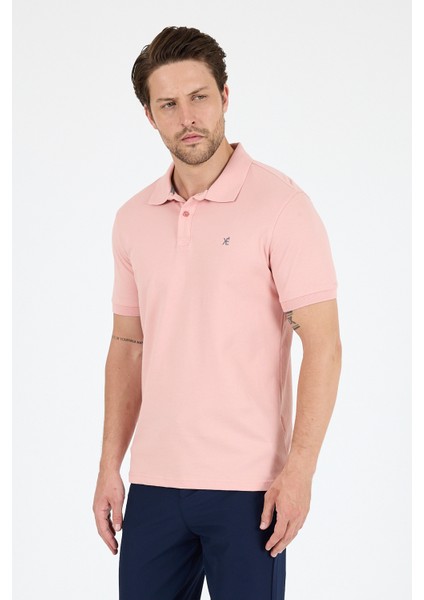 %95 Pamuk %5 Elastan Slim Fit Kısa Kollu Rahat Kumaş Nefes Alabilir Erkek Polo Yaka T-Shirt 0002 modelleri