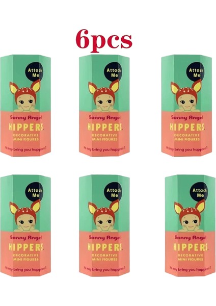 12 Adet Set Sonny Melek Kör Hayvan Serisi Figürler Oyuncaklar Süsler Hayranları Çocuklar Noel I Kediler Yaşam Aksiyon Rastgele 6 Adet (Yurt Dışından)